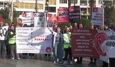 İzmir’de Belediye ve Kamu İşçileri Taleplerini Dile Getirdi