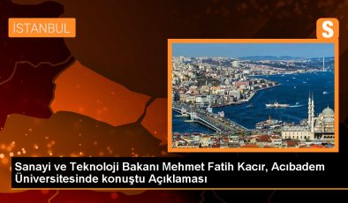 Sanayi ve Teknoloji Bakanı Mehmet Fatih Kacır, Teknoloji Odaklı Sanayi Hamlesi Programı kapsamında 56 yatırım projesini destekliyor
