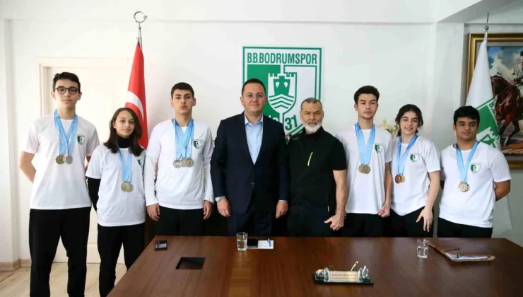 Bodrumsporlu Milli Sporcular Türkiye Wushu Kung Fu Şampiyonasında 14 Madalya Kazandı