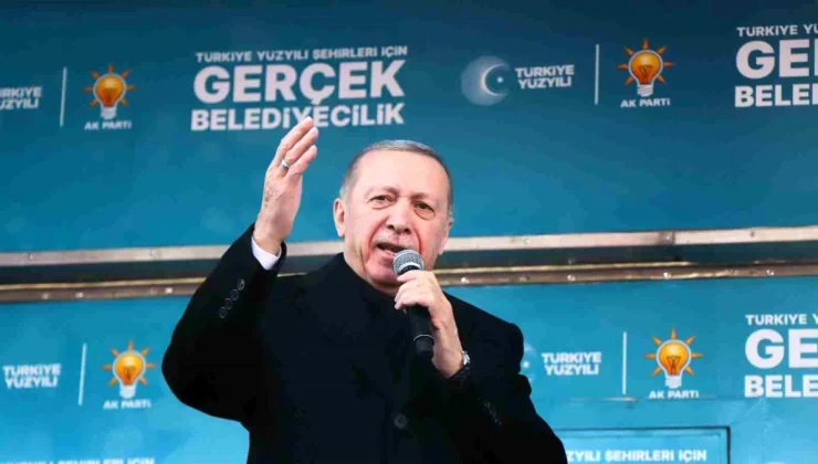 Cumhurbaşkanı Erdoğan, Denizli’de Muhalefeti Eleştirdi