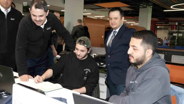 İBB Başkan Adayı Murat Kurum, Teknopark İstanbul’u ziyaret etti