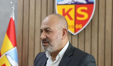 Kayserispor Başkanı Ali Çamlı: Hakem eleştirileri yapıcı olmalı