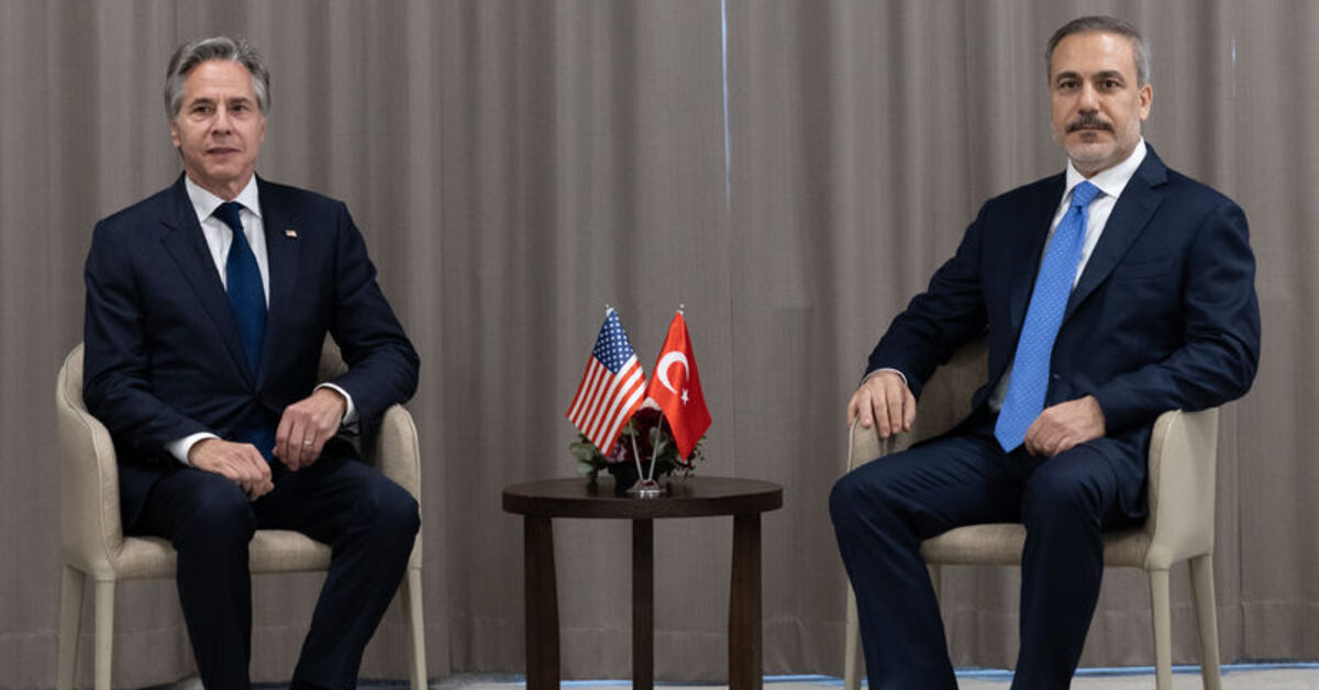 Bakan Fidan, Blinken’la görüştü